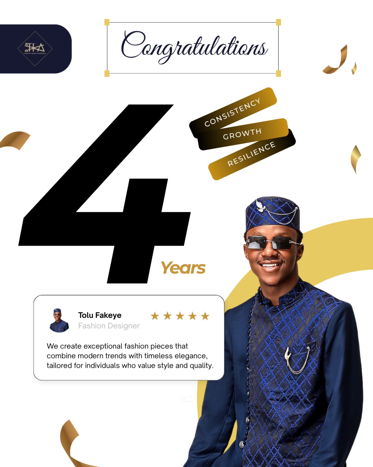 Brand Anniversary Design for Independent & Campaign Work